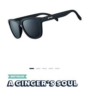 Goodr Sunglasses for Runners "Ginger's Soul"